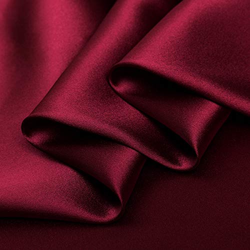 100% Mulberry Silk Pure Silk Charmeuse 19 mm Fabric 45 Dressmakin...